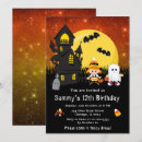 Search for fancy dress birthday invitations Trick or treat
