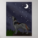 Search for grey wolf posters Night