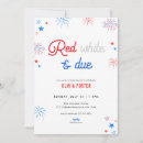 Search for patriotic baby shower invitations Usa