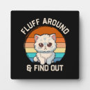 Search for funny cat plaques Kitty