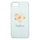 Search for tropical island iphone cases Plumeria