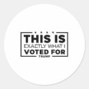 Search for anyone but trump stickers Anyone else vote