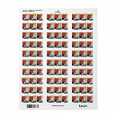 Search for airplane return address labels Minimalist