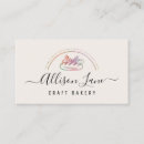 Search for home baking business cards Modern