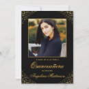 Search for gold glitter quinceanera invitations Modern