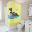 Search for loon shower curtains Bird