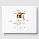 Search for graduation party guest books Elegant