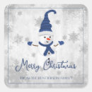 Search for blue snowman stickers Festive
