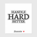 Search for motivational sports stickers Typography