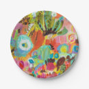 Search for travel paper plates Floral