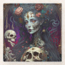 Search for gothic skull coasters Horror