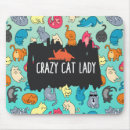 Search for crazy cat lady mousepads Kittens