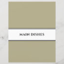 Search for dividers recipe cards Cooking