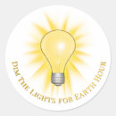 Search for turn off stickers Earth hour