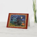 Search for block halloween invitations Black cat