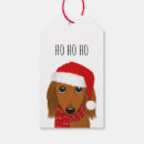 Search for dog christmas gift tags Dachshund