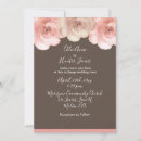 Search for simple floral wedding invitations Blush