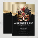 Search for formal ball invitations Masquerade