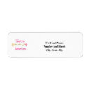 Search for womans return address labels For her