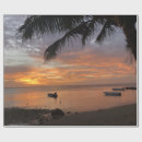 Search for island wrapping paper Beach