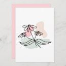 Search for pencil drawing invitations Floral