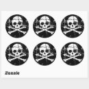 Search for cool pirate stickers Halloween