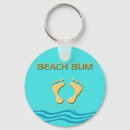 Search for feet key rings Beach bum