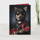 Search for funny music cards Dog