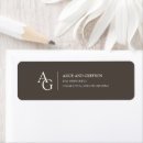Search for bohemian wedding return address labels Classic
