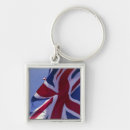Search for british flag key rings White