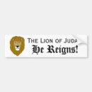 Search for lion bumper stickers Christian