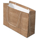 Search for burlap gift bags Brown