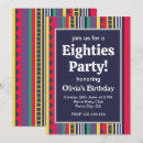Search for 80s party invitations Eighties