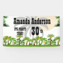 Search for beach birthday banners Palm trees