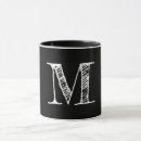 Search for monogrammed template mugs Initials
