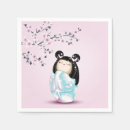 Search for japanese kokeshi doll crafts party Sakura