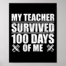 Search for teachers day posters 100 school days