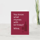 Search for wine birthday cards Drinking
