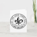 Search for de lis cards New orleans