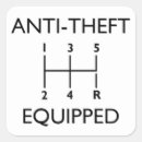 Search for anti theft stickers Cars