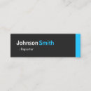 Search for news reporter Reporting