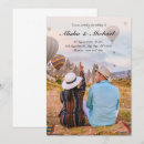 Search for adventure wedding invitations Nature