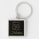 Search for fabulous birthday key rings Fifty