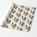 Search for elves wrapping paper Girl