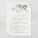Search for gold leaves wedding invitations Greenery