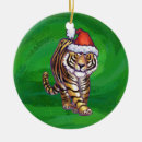 Search for tiger christmas tree decorations Cute