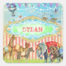 Search for vintage circus stickers Boy