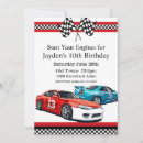 Search for race car birthday Blue
