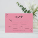 Search for scroll wedding rsvp cards Pink