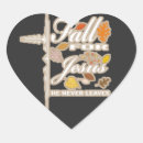 Search for fall leaves stickers Jesus